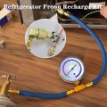 Refrigerator Freon Recharge Hose,with BPV31 Piercing Tap Valve.