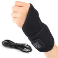 Electric Heating Wrist Band USB Rechargeable Breathable Elbow Ankle Support Pad Arthritis Tendonitis Wrist Protection Braces.