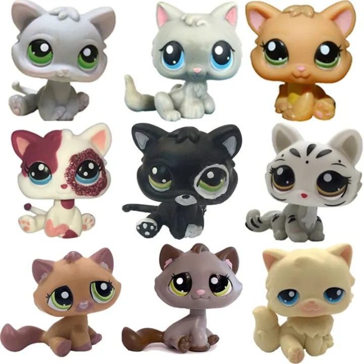 LPS%20CAT%20Rare%20Littlest%20pet%20shop%20Toys%20Mini%20Stands%20Short%20Hair%20Kitten%20Old%20Figures%20Collection%20Original%20Bobble%20head%20toys%20-%20Image%204
