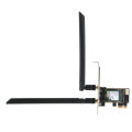 7265NGW WIFI Card Adapter, 5GHz 867Mbps Dual Band PCIE Adapter for Office.