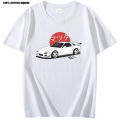 Men tshirt Mazda RX7 printed short leeve T shirts Harajuku Japanese car fans racing race tee shirt JDM automobile culture. 