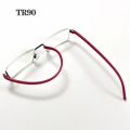 German Quality TR 90 Reading Glasses Men Half Frame Prescription Eyeglasses Male Female Eyewear with Case.