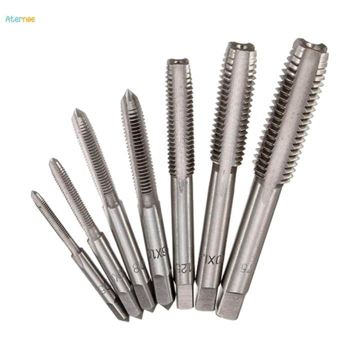 7Pcs%20Metric%20Machine%20Thread%20Screw%20Tap%20Set/%20M3-M12%20HSS%20Straight%20Fluted%20Tapping%20Bits%20Tool/%20Spiral%20Flute%20Drill%20Tap%20Tap%20Set%20-%20Image%202