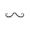 Septum Mustache Ring Body Piercing Jewelry for Women Men 14G 16G 316L Surgical Steel Nose Stud. 