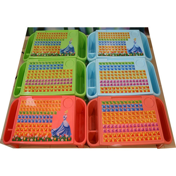 22"%20Children's%20Study%20Table%20Baby%20Snack%20Table%20Storage%20Box,%20Writing%20Plastic%20bay%20Table%20Arabic%20with%20Alphabet%20pink%20-%20Image%203