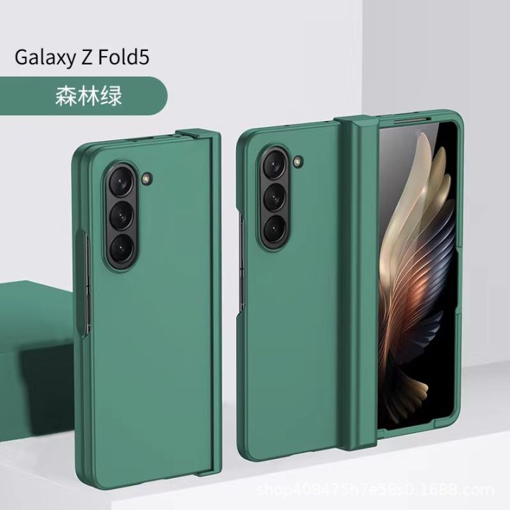 %E3%80%90Emotion%20HENG%E3%80%91Applicable%20to%20Samsung%20ZFold5%20Three-Piece%20Set%20Phone%20Case%20All-Inclusive%20Hinge%20Macaron%20Protective%20Cover%20Liquid%20Skin%20Feeling%20Shell%20-%20Image%202