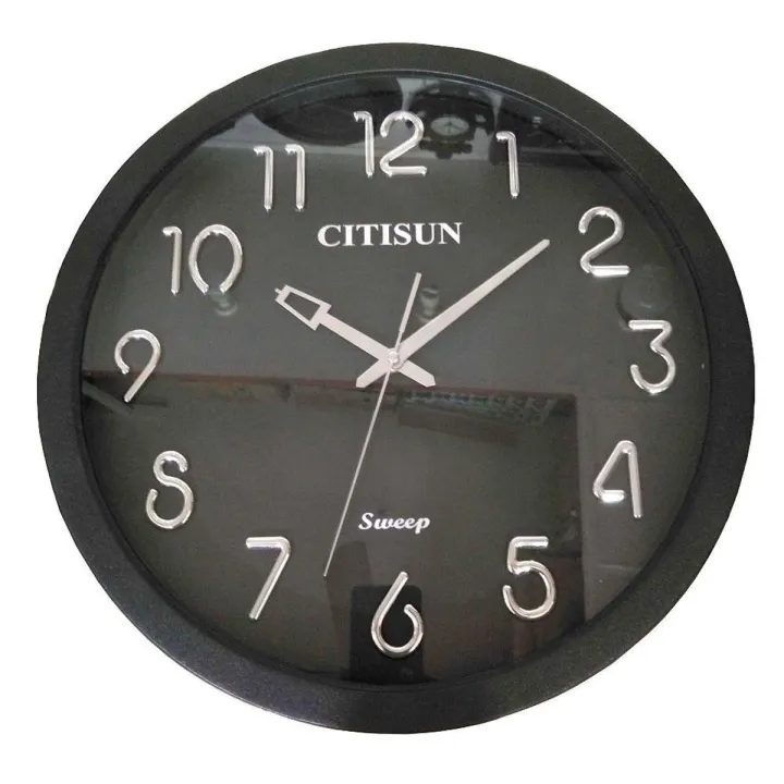 Wall Clock- Sweep Machine