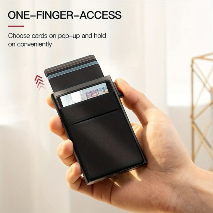 Rfid%20Credit%20Card%20Holder%20Men%20Thin%20Slim%20Mini%20Minimalist%20Wallets%20Luxury%20Metal%20Bank%20ID%20Cardholer%20Case%20Wallet%20for%20Men%20Carteras%20Choice%20-%20Image%204