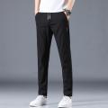 Jantour Autumn Men's Casual Pants Men Trousers Male Pant Slim Fit Work Elastic Waist Jogging Trousers Plus Size 28-38.