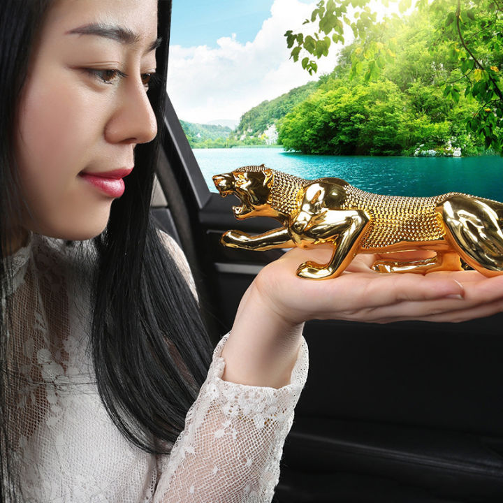 Golden%20Jaguar%20car%20Dashboard%20Decoration%20Showpiece%2026cm%20-%20Image%202