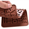 Silicone Multi Design Emoje, Square,Spoon,A B C & Multi-Design Chocolate Bar Chocolate Mold Ice Cream Candy Jelly Mold. 