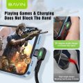 [GK] BAVIN CB258 18W / 12W Fast Charging LED Light Gaming Data Cable 90° Angle Nylon Braided 1.2Meter Cable For iPh Type-C Micro. 