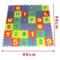 36Pcs Puzzle Mat EVA Educational Toy Children Alphabet Numbers Puzzles - Construct Building Blocks Puzzles or Floormats - Crawling Foam Floor Mat.
