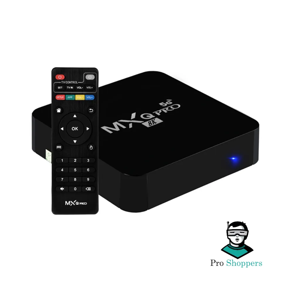 MXQ Pro TV Box 5G 4K 4GB/64GB TV Set Top Box Latest Android