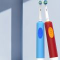 Electric Toothbrush, rotating round head, soft bristles, fully automatic induction compatibility to promote oral health.