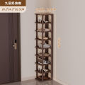Simple shoe racks, small dormitory floor-to-ceiling shoe cabinets at home entrances, sturdy and durable, multi-layer dustproof shoe racks. 