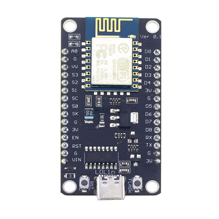 ESP8266%20wifi%20module%20CH340%20NodeMCU%20Lua%20V3%20IoT%20development%20board%2012E%20TYPE-C%20interface%20-%20Image%202
