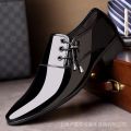 Leather Shoes Men's Social Shoes Business Formal Casual Leather Shoes Pointed plus Size Men's Shoes Breathable Shoes Men's Korean Fashion. 