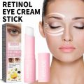 Women Retinol Eye Cream Lifting Moisturizing Balm Stick Remove Dark Circles Eye Care Anti-Wrinkle Anti-Puffiness Cream Vnce Lncei. 