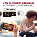 Lenovo 2TB SD Memory Card 1TB Micro TF/SD Card 512GB Class 10 High Speed A2 U3 Flash TF Card V60 Flash SD Card For 4K Camera.