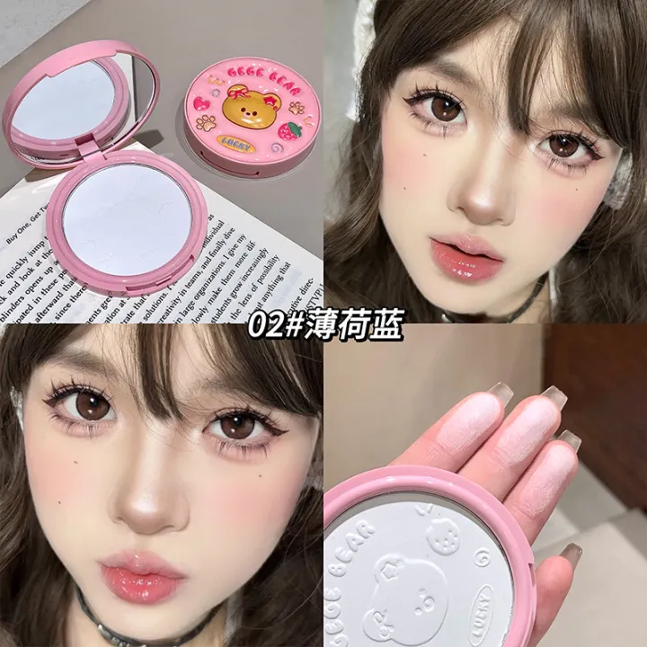 Gege%20bear%20Sheer%20Setting%20Powder%20Oil%20Control%20Long-Lasting%20Coverage%20Blend%20Dry%20Oil%20Skin%20Brightening%20Face%20Powder%20-%20Image%207