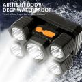 AGONIE SPORTS Household Work Light Flashlight USB Rechargeable Super Bright Head Touch Waterproof LED Headlamp Head-mounted Long-range Outdoor Fishing Light. 