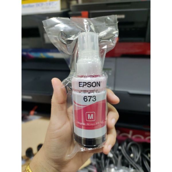 Epson Printer 673 Ink 70ml Magenta. Made In Indonesia