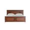 Regal Wooden Butterfly King Bed - Antique BDH-367-3-1-20 993308.