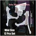 4.5 inche Plastic Easels Plate Holder Stand, Display Stands, Picture Frame Stand Holder - 12 Piece Set - Kitchen Rack - Kitchen Rack. 