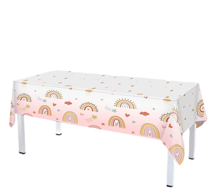 CHEEREVEAL%20Bohemian%20Rainbow%20Birthday%20Party%20Tableware%20Supplies%20Boho%20Disposable%20Paper%20Plates%20Paper%20Cups%20Paper%20Napkins%20Tablecloths%20Happy%20Birthday%20Banners%20Family%20Gathering%20Decors%20-%20Image%206