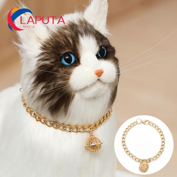 Cute Pet Collar Stylish Adjustable Pet Necklace with Bell Trendy Pet Jewelry for Dogs Cats Fashionable Pet Accessories Daraz .bd