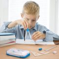 FORIDE Geometry Set 10 Pcs Math Supplies Kit,Including Compass,Protractor,Ruler,Eraser,Pencil Ect,for Drawing and Measurement. 