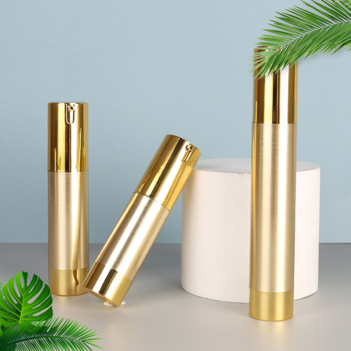 15/30/50ml empty airless bottle cosmetic plastic pump container travel makeup