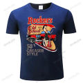 Rockers Old School Rockabilly Classic 60S Greaser Bike Dtg Men'S Lastest Simple Design Men T-Shirt male round neck teeshirts. 