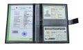 PVC leather Car Document Holder Bag - Car Paper Bag Organizer. 
