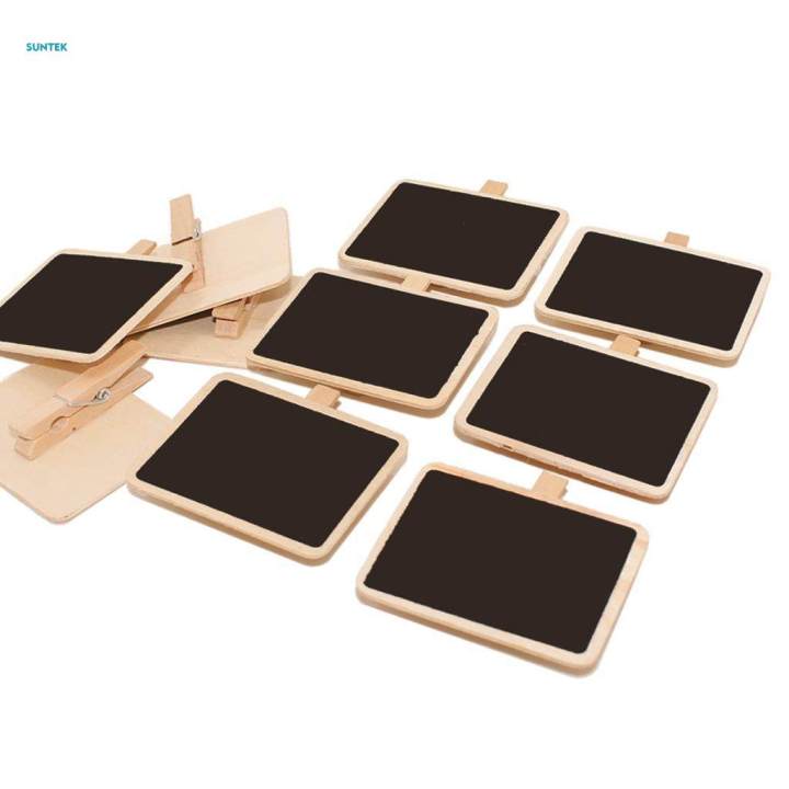 10xPack%2010PCS%20Small%20Mini%20Wooden%20Blackboard%20Note%20Memo%20Message%20Board%20Chalkboard%20-%20Image%206