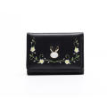 Multi-Slot Cute Bunny Wallet Functional Three Fold Lady Wallet Cartoon Rabbit Card Bag Cartoon Three Fold Wallet for Student Accessory Money Clip Casual Use Gift Item Daily Carry. 