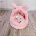Lovely Cat Nest Comfortable Universal Cat Bed House for Cats and Small Dogs S Pink. 