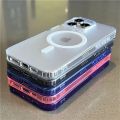 HOCE Translucent Magnetic Phone Cases For iPhone 16 15 14 13 12 11 Pro Max 14 15 16 Plus MagSafe Case Colorful Soft Shockproof Bumper Clear Matte Hard Back Cover. 