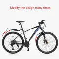 Bicycle Mudguard Set Splash Protection For Front & Rear Mudguard Mtb Mountain Cycle Plastic Mudguard Set -Black To Suit 24"-26"27"-28" Mtb Mountain Cycle Accessories 3 Pcs. - সাইকেল. 