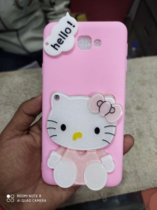 Hello Kitty Mirror case back cover For Samsung Galaxy J7 Prime/J7 Prime 2