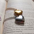 Love Heart Locket Pendants for Women Men Openable Photo Frame Picture Necklace. 