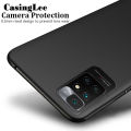 CasingLee For Xiaomi Poco M4 Pro 4G case Ultra Thin Smooth silicon Matte Back Soft Cover Xiaomi Mi Poco M4 Pro 4G Phone case cover For girls and Boys. 