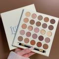 25 Colors Waterproof Eyeshadow Palette Pearlescent Matte Eye Plate Eye Color Makeup Palette Lasting Nature Cosmetic Beauty Abandon Abandon.