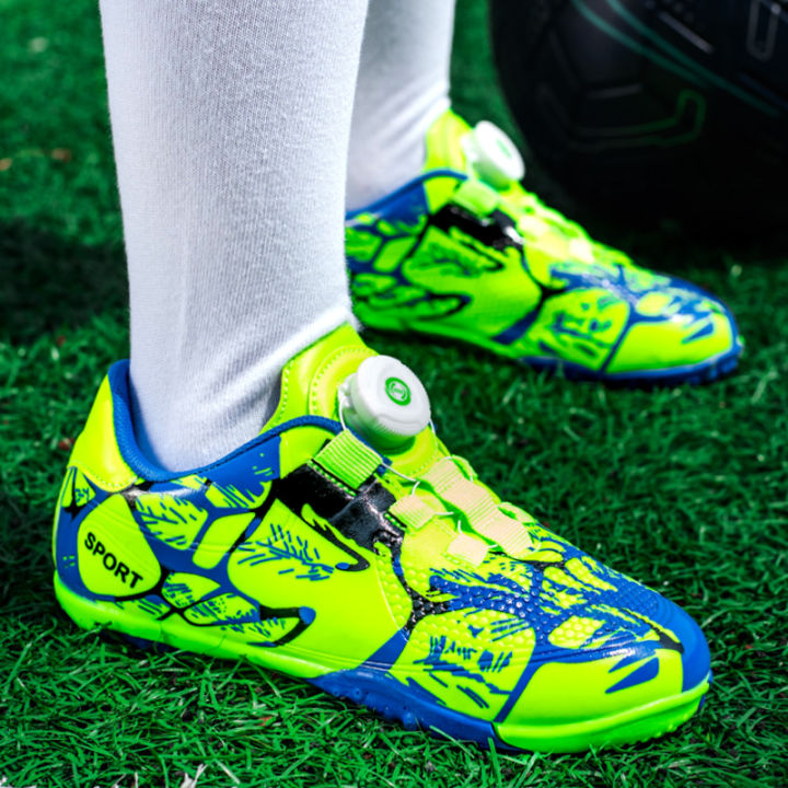 Children's%20Football%20Shoes%20Boy%20TF%20Broken%20Nail%20Sports%20Brush%20Shoe%20Breathable%20Elementary%20School%20Student%20Rotating%20Button%20Outdoor%20Training%20Shoes%20Boy%20-%20Image%203