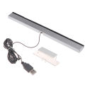 Wii Sensor Bar Wired Receivers IR Signal Ray USB Plug Replacement for Nitendo Tetuo.