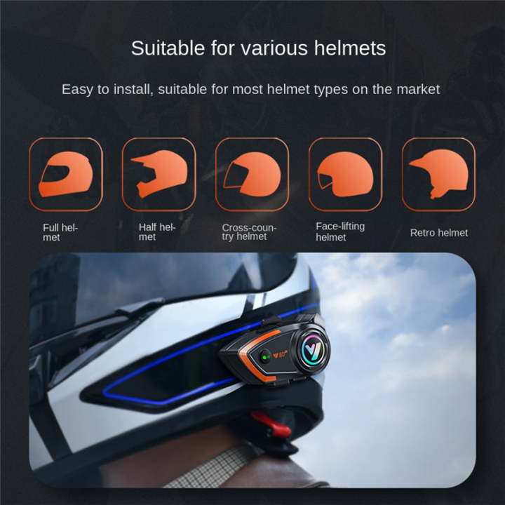 Y80%202X%20Motorcycle%20Helmet%20Bluetooth%20Headset%20Waterproof%20Noise%20Reduction%20Hands-Free%20Call%20Car%20Bluetooth%20Headset%20Universal%20Easy%20to%20Use%20-%20Image%202