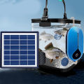 GC Solar Pond Aerator Solar Powered & USB Powered Pool Fish Tank Oxygenator Oxygen Aerator Home Pool Fish Tank Accessories For Pond Stock Tank Fishing Hydroponics. 