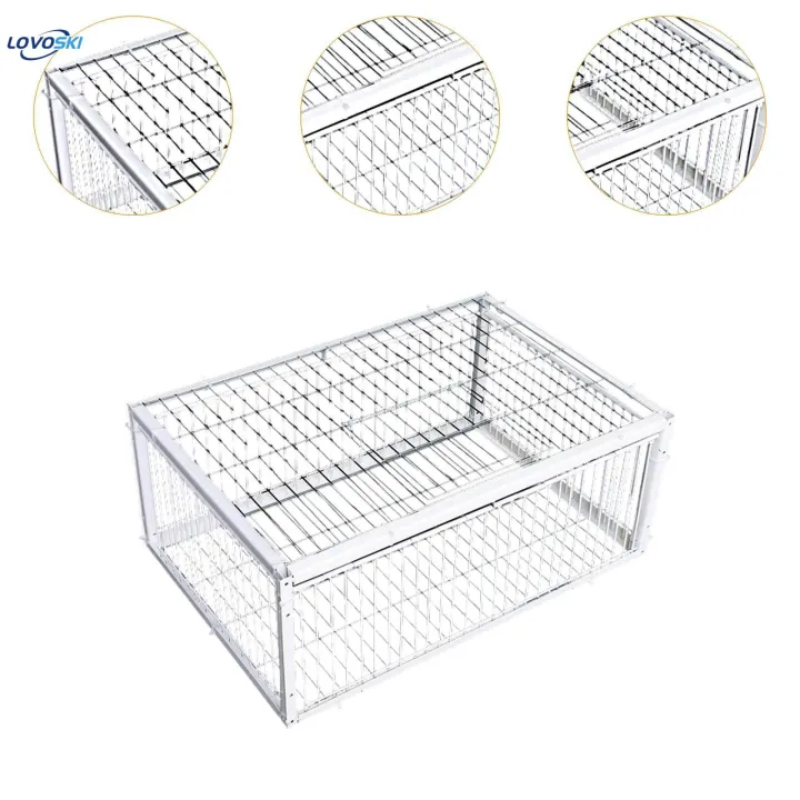 Pigeon%20Cage,Bird%20Cage,Easy%20Assembly%20Portable%20Single%20Way%20Entry%20Door%20Pigeon%20Coop%20for%20Orchards%20XL%20-%20Image%208