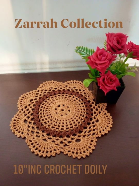 Crochet%20Summer%20Yern%2010"%20inc%20one%20piece%20doily/placemat%20-%20Image%203